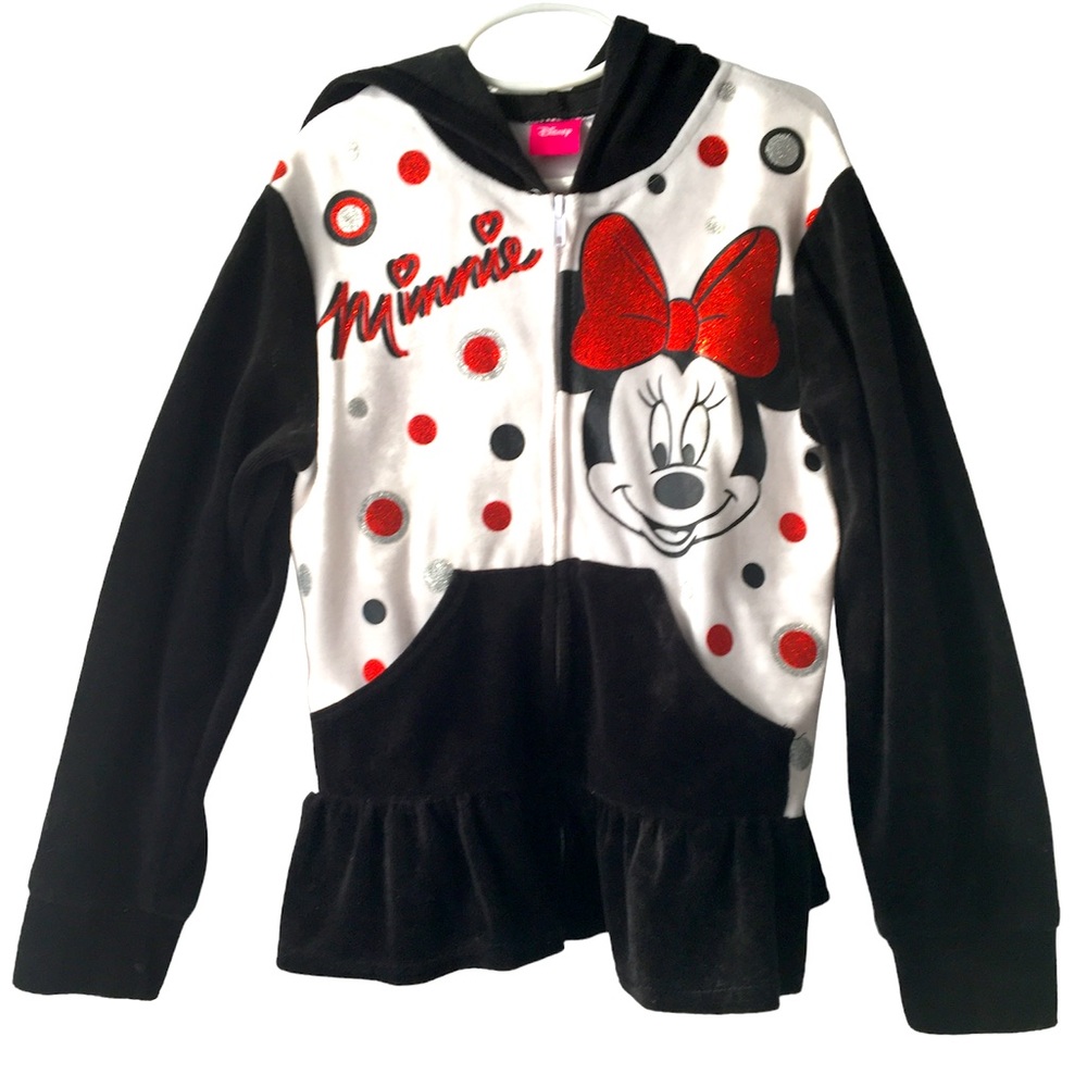 Disney Minnie Mouse Hoodie child size 7/8